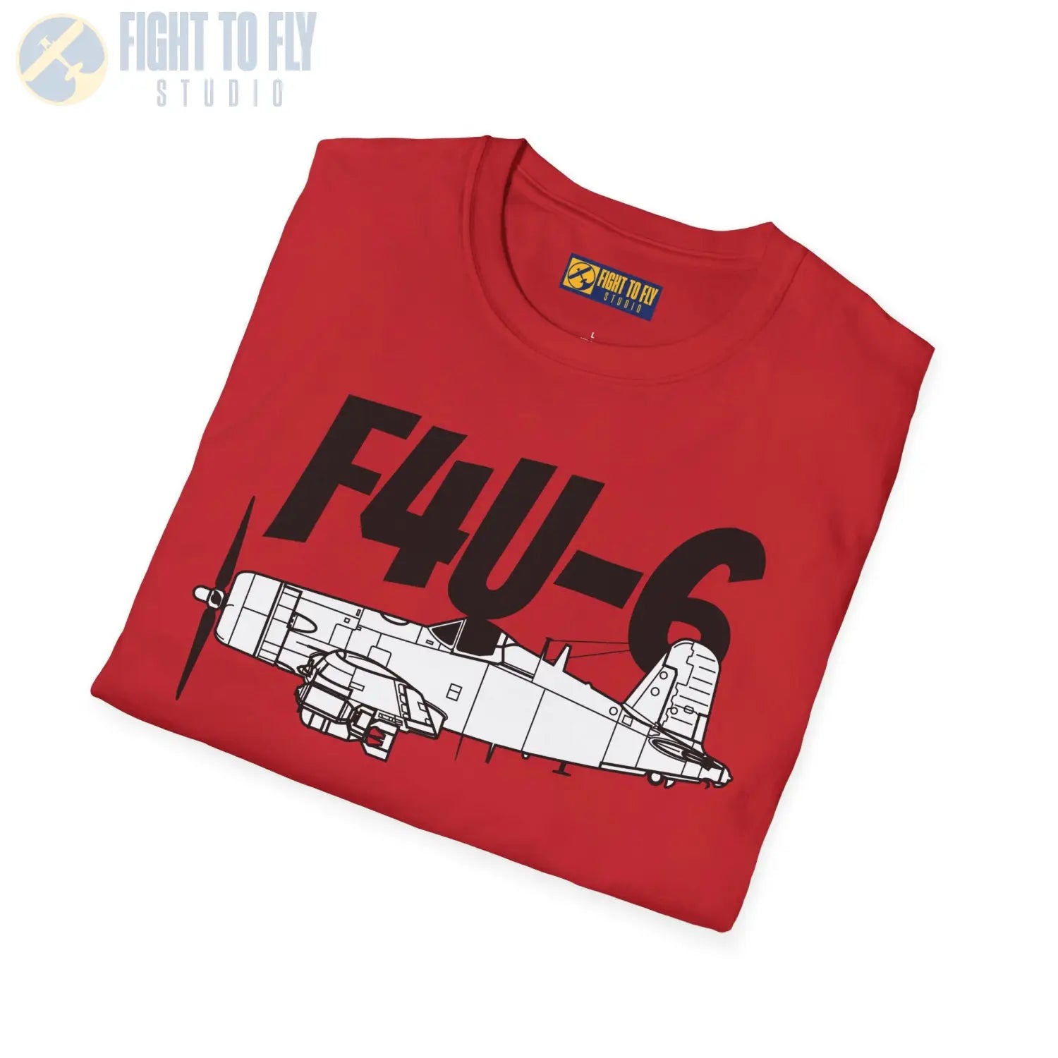 F4U-6 Corsair T-Shirt - Pilot gifts - WWII warbird t-shirt
