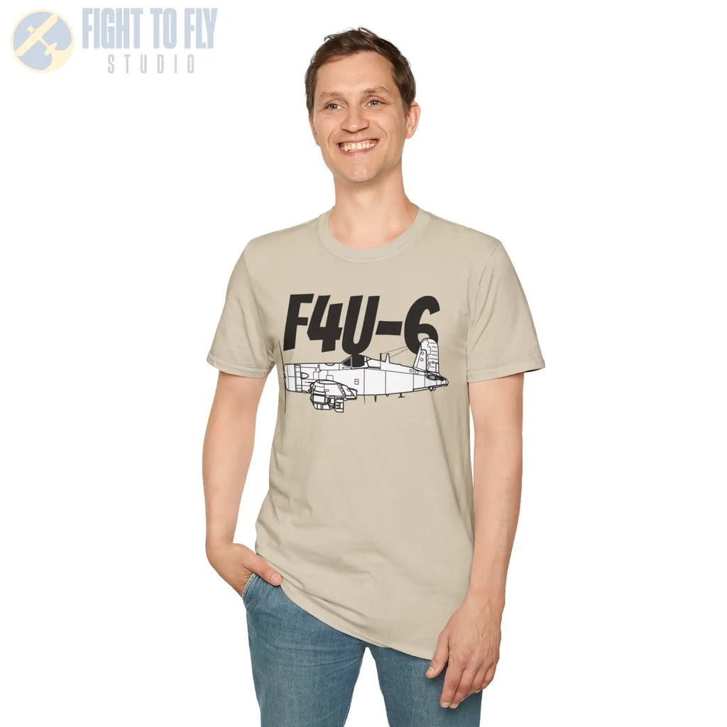 F4U 6 Corsair T Shirt Pilot gifts WWII warbird t shirt