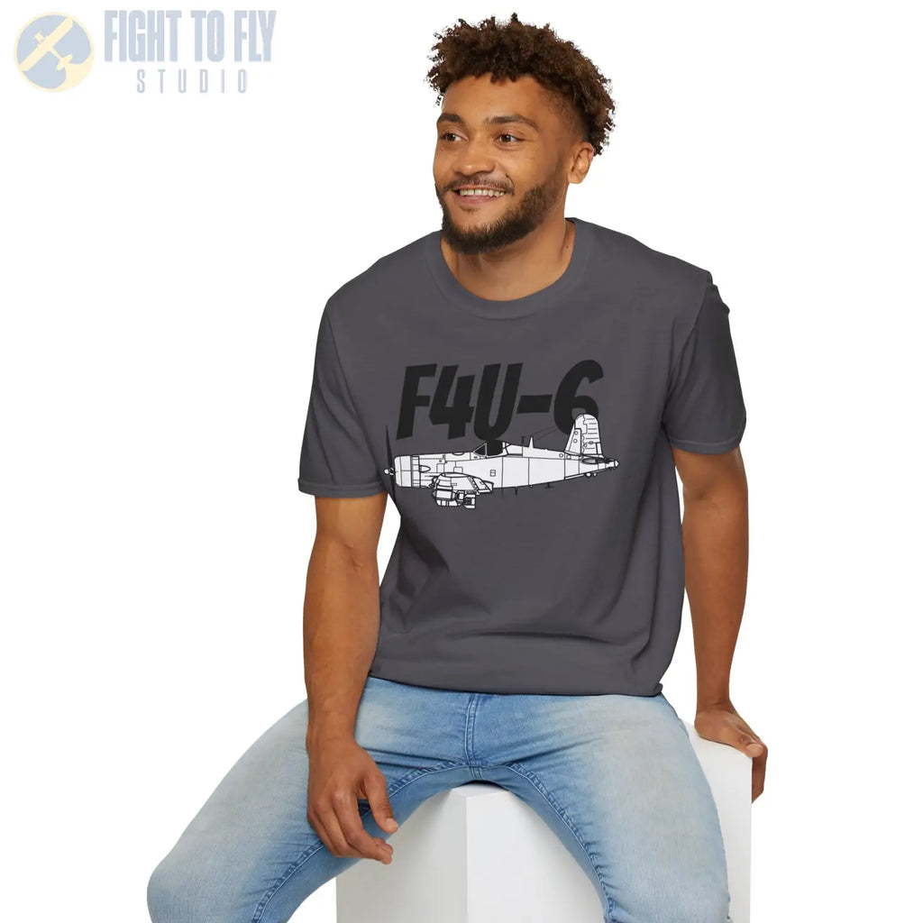 F4U 6 Corsair T Shirt Pilot gifts WWII warbird t shirt