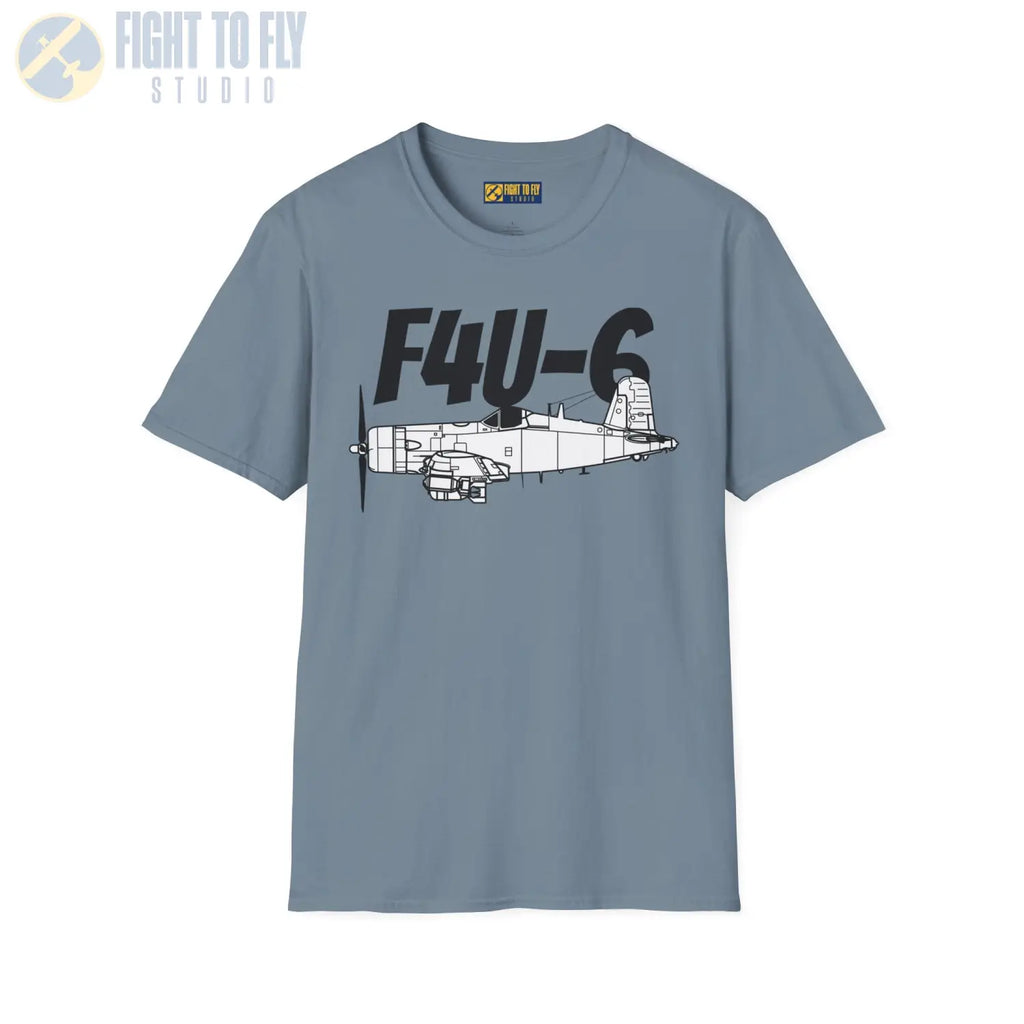 F4U-6 Corsair T-Shirt - Pilot gifts - WWII warbird t-shirt