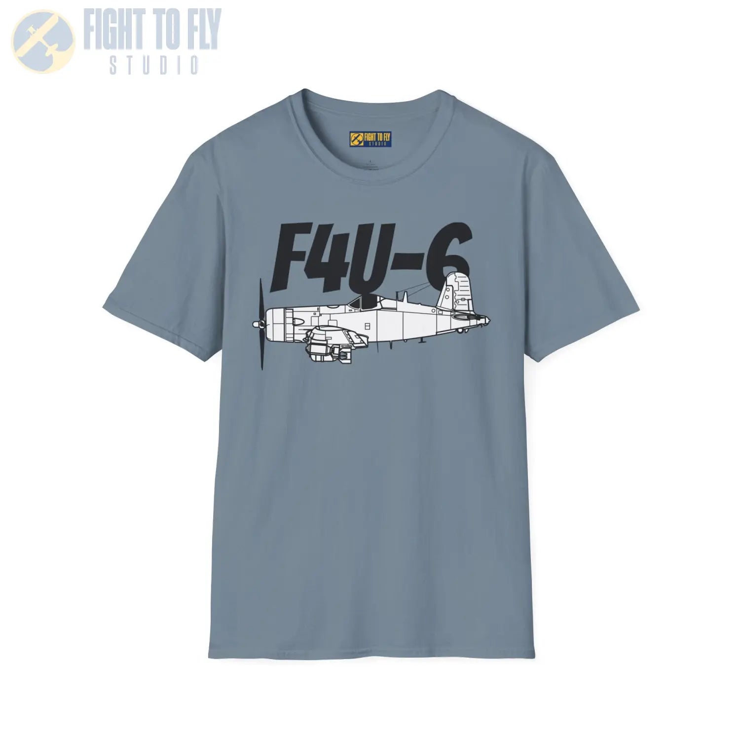 F4U-6 Corsair T-Shirt - Pilot gifts - WWII warbird t-shirt