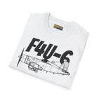F4U-6 Corsair T-Shirt - Pilot gifts - WWII warbird t-shirt