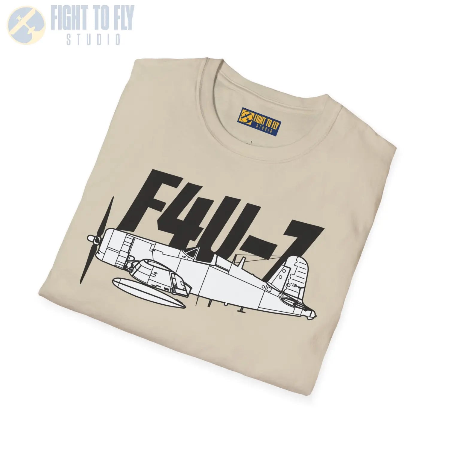 F4U-7 Corsair T-Shirt - Pilot gifts - WWII warbird t-shirt