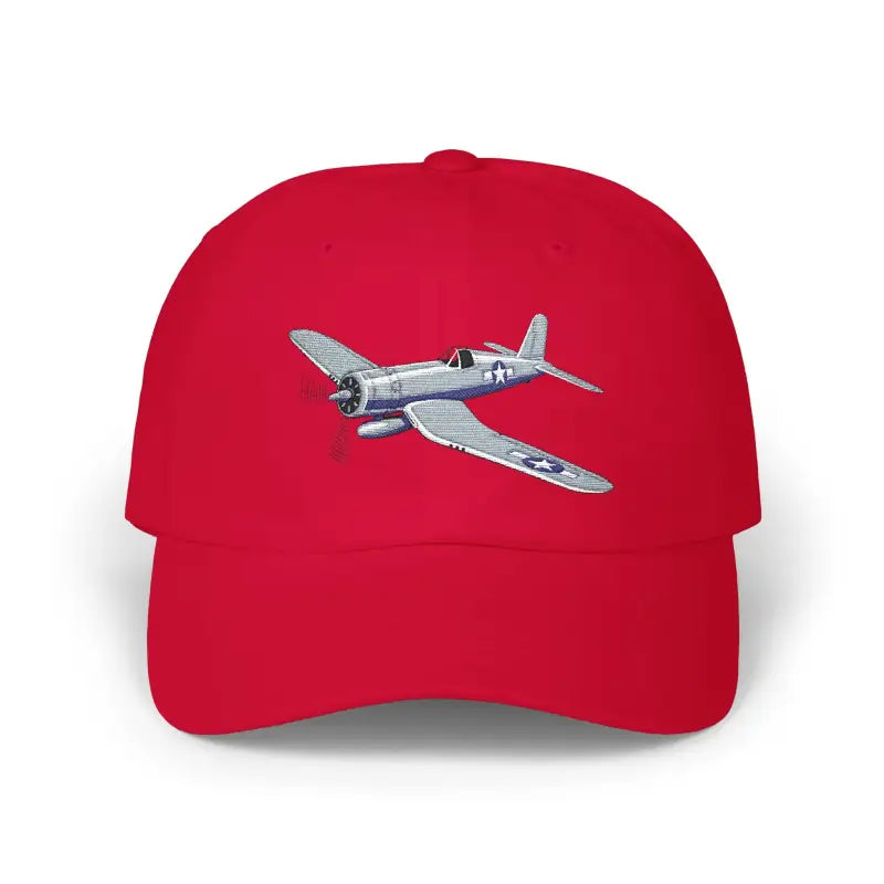F4U Bent-Wing Fighter- Color - Hats - Pilot gifts - WWII warbird t-shirt