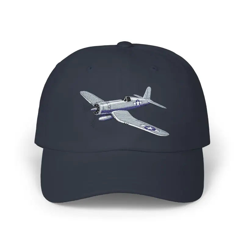 F4U Bent-Wing Fighter- Color - Hats - Pilot gifts - WWII warbird t-shirt