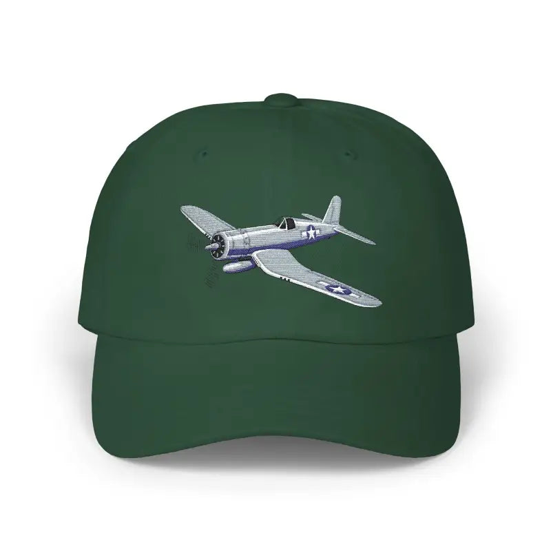 F4U Bent-Wing Fighter- Color - Hats - Pilot gifts - WWII warbird t-shirt