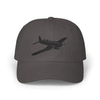 F4U Bent Wing Warbird Fighter of the Pacific- Black - Hats - Pilot gifts - WWII warbird t-shirt