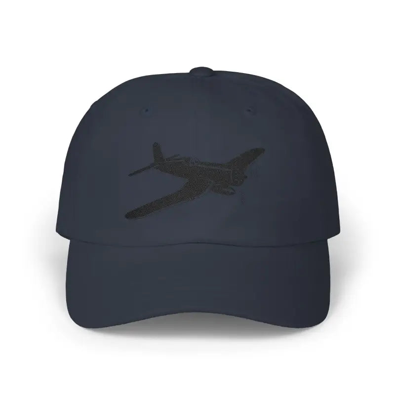 F4U Bent Wing Warbird Fighter of the Pacific- Black - Hats - Pilot gifts - WWII warbird t-shirt
