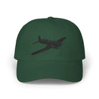 F4U Bent Wing Warbird Fighter of the Pacific- Black - Hats - Pilot gifts - WWII warbird t-shirt