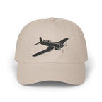 F4U Bent Wing Warbird Fighter of the Pacific- Black - Hats - Pilot gifts - WWII warbird t-shirt