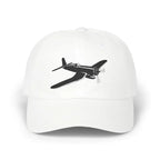 F4U Bent Wing Warbird Fighter of the Pacific- Black - Hats - Pilot gifts - WWII warbird t-shirt