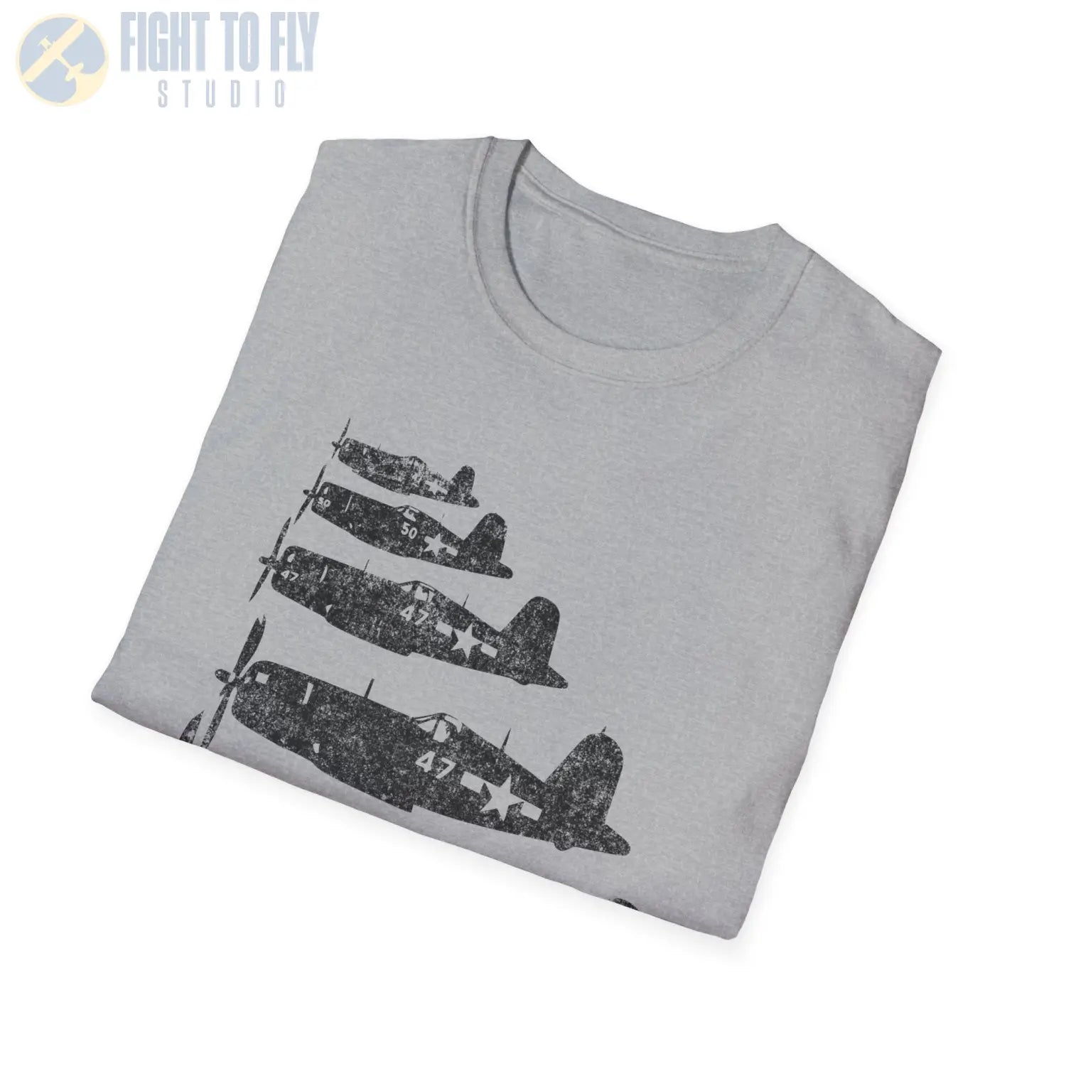 F4U Corsair “Element Flight” WWII T-Shirt - Pilot gifts - warbird t-shirt
