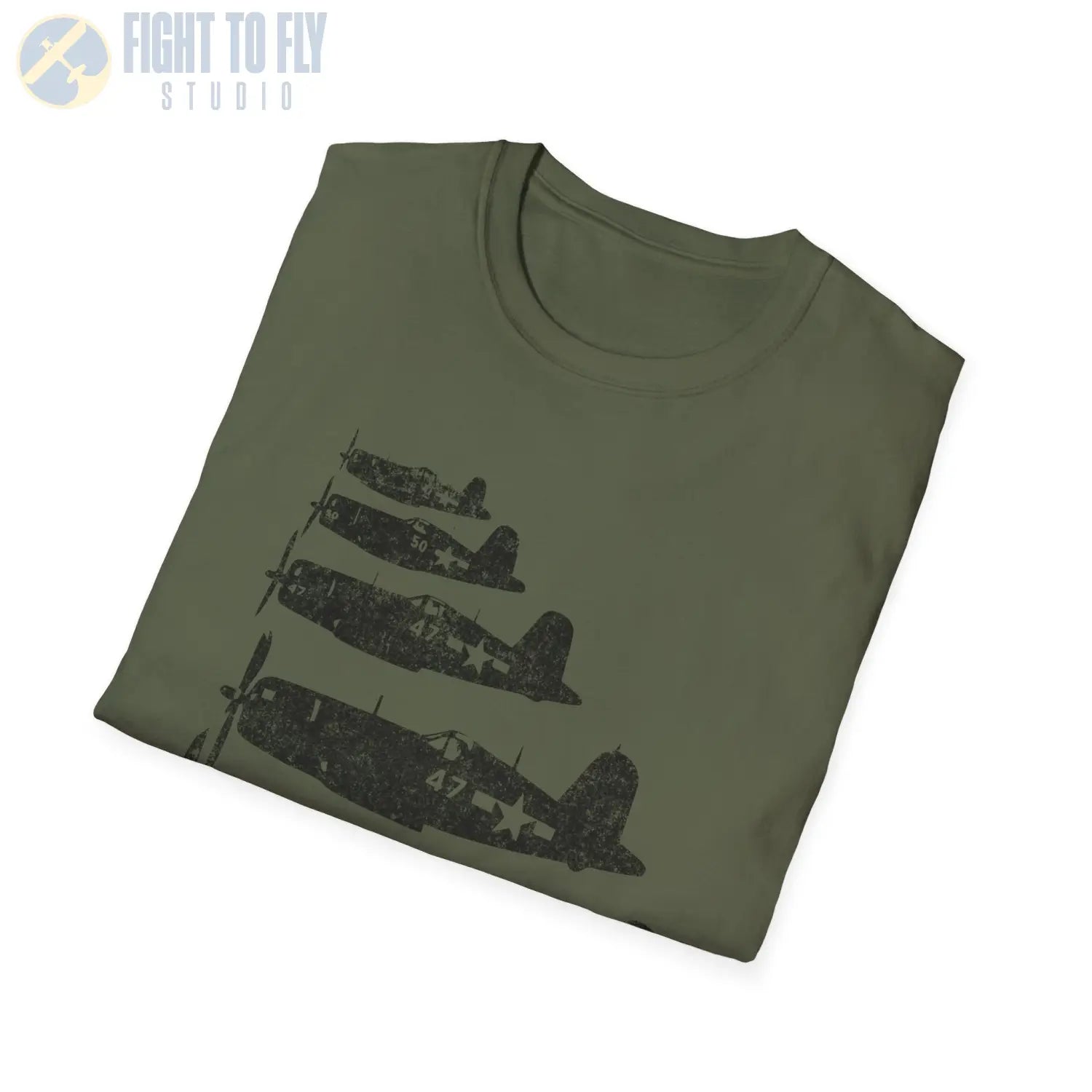 F4U Corsair “Element Flight” WWII T-Shirt - Pilot gifts - warbird t-shirt