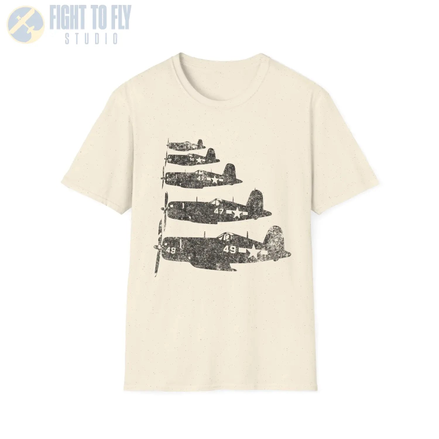 F4U Corsair “Element Flight” WWII T-Shirt - Pilot gifts - warbird t-shirt