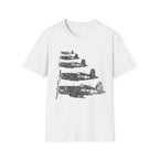 F4U Corsair “Element Flight” WWII T-Shirt - Pilot gifts - warbird t-shirt