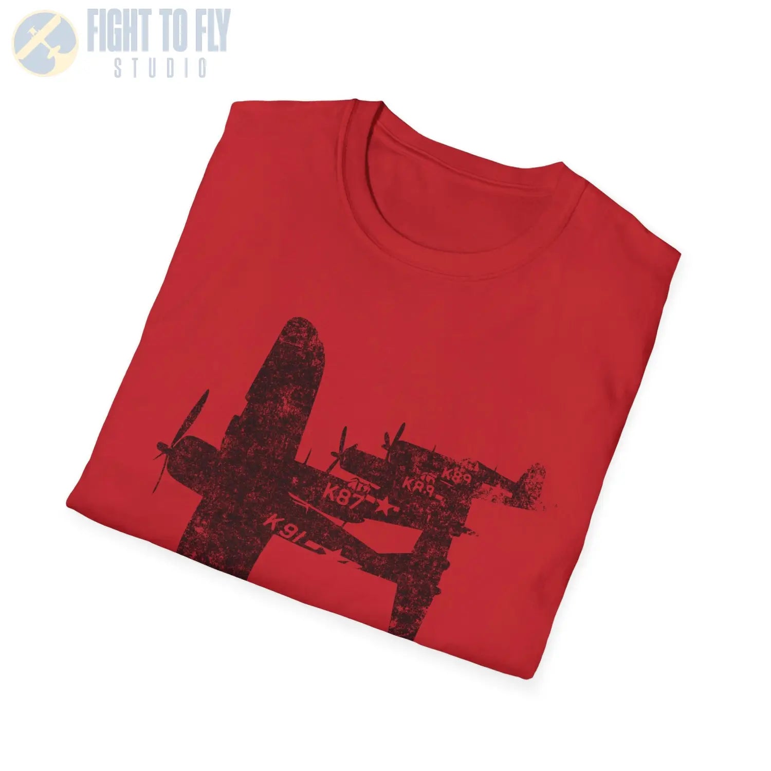 F4U Corsair “Four in Formation” WWII T-Shirt - Pilot gifts - warbird t-shirt