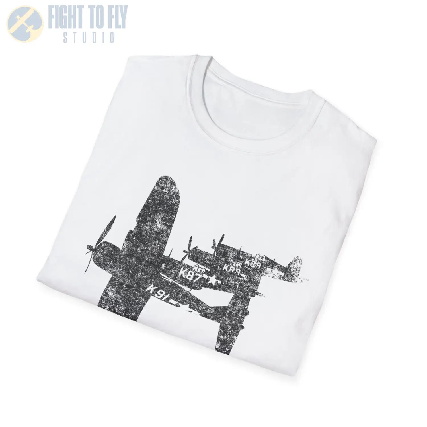 F4U Corsair “Four in Formation” WWII T-Shirt - Pilot gifts - warbird t-shirt