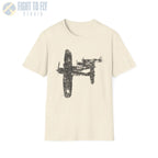F4U Corsair “Four in Formation” WWII T-Shirt - Pilot gifts - warbird t-shirt