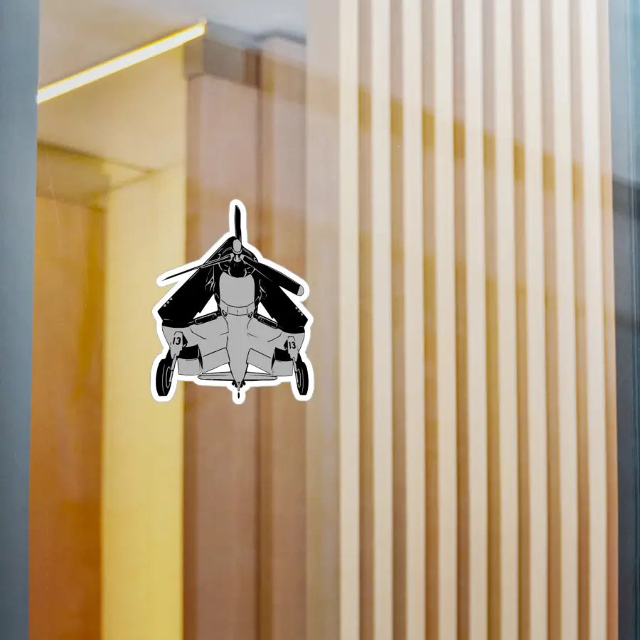 F4U Corsair Kiss-Cut Vinyl Decal - Paper products - Pilot gifts - WWII warbird t-shirt