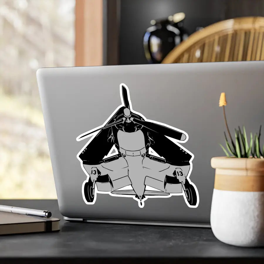 F4U Corsair Kiss-Cut Vinyl Decal - Paper products - Pilot gifts - WWII warbird t-shirt