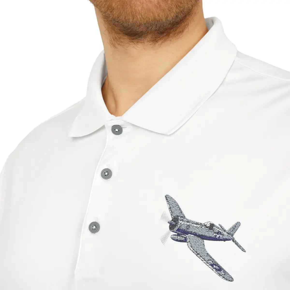 F4U Performance Polo - T-Shirt - Gifts for pilots - Aviation apparel
