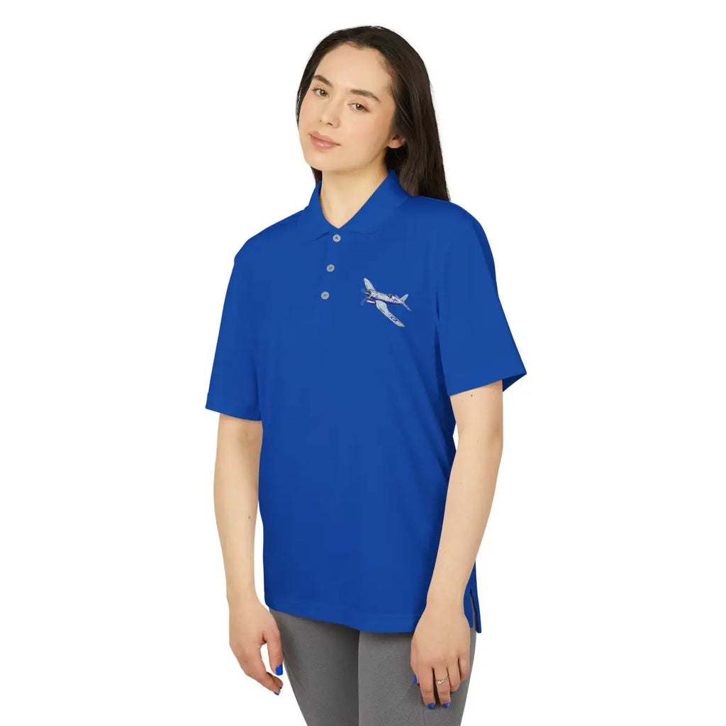 F4U Performance Polo - T-Shirt - Gifts for pilots - Aviation apparel