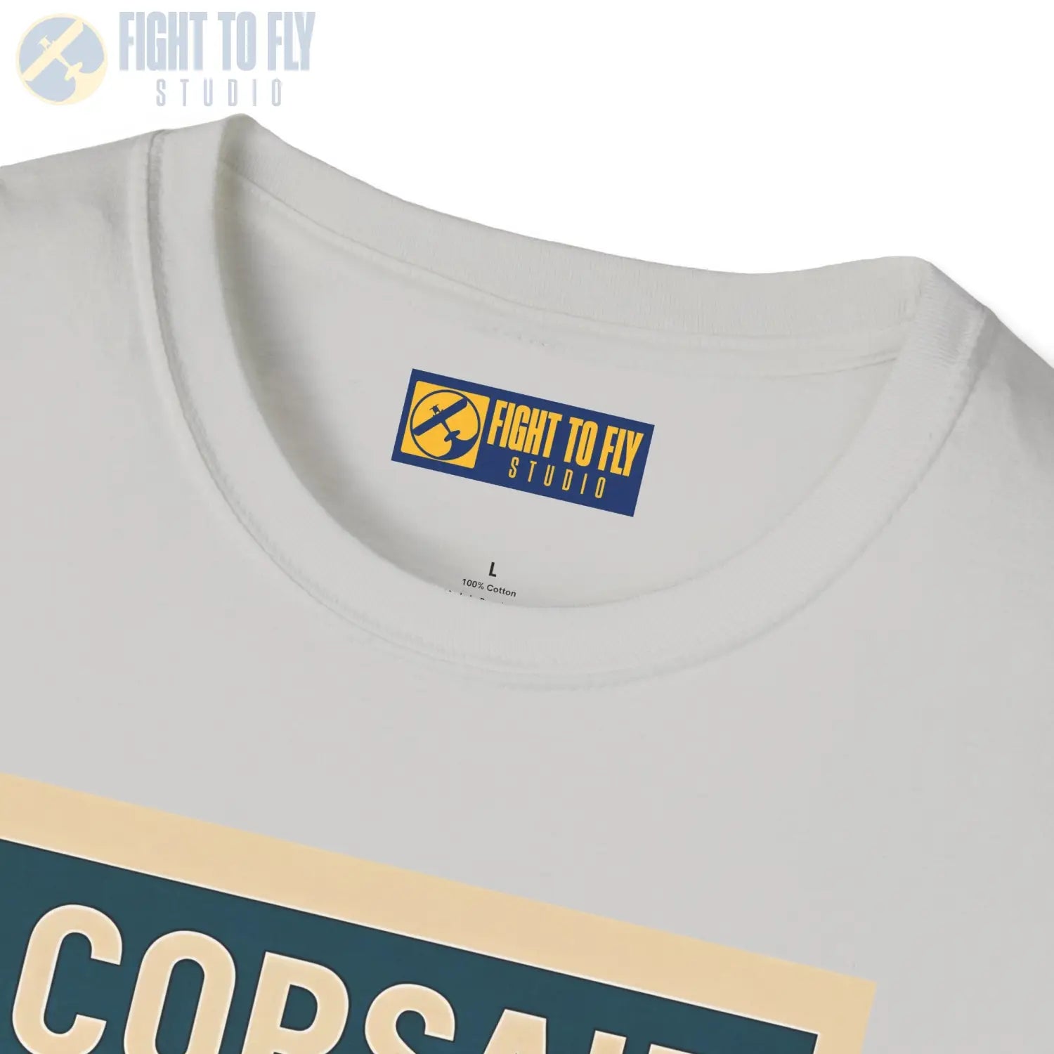 F4U Corsair Premium Full Graphic T Shirt Pilot gifts WWII warbird t shirt