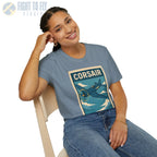 F4U Corsair Premium Full Graphic T-Shirt - Pilot gifts - WWII warbird t-shirt