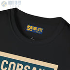F4U Corsair Premium Full Graphic T-Shirt - Pilot gifts - WWII warbird t-shirt