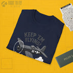 F4U Corsair “Keep ’Em Flying!” - T-Shirt - Pilot gifts - WWII warbird t-shirt