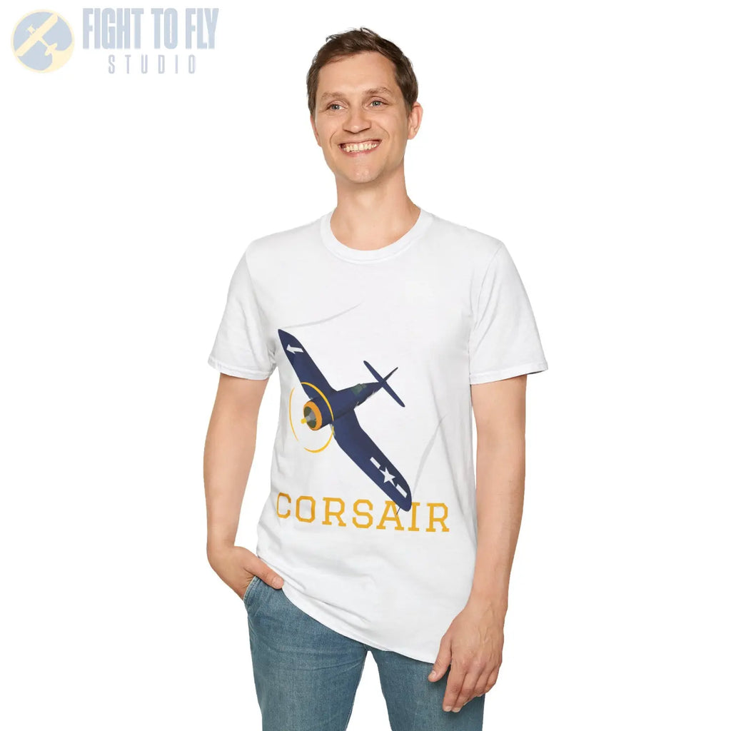 F4U Corsair Premium T-Shirt - Pilot gifts - WWII warbird t-shirt