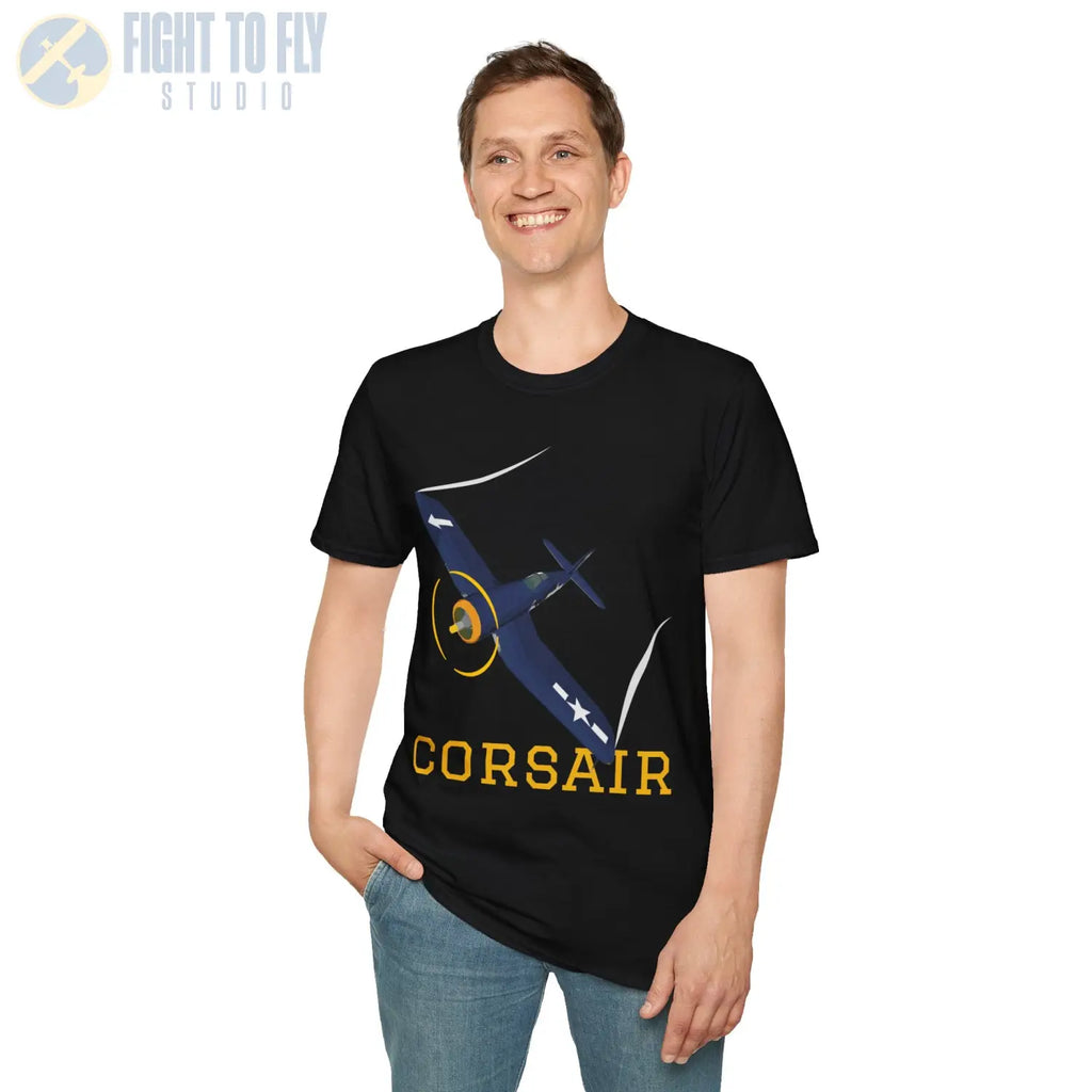 F4U Corsair Premium T-Shirt - Pilot gifts - WWII warbird t-shirt