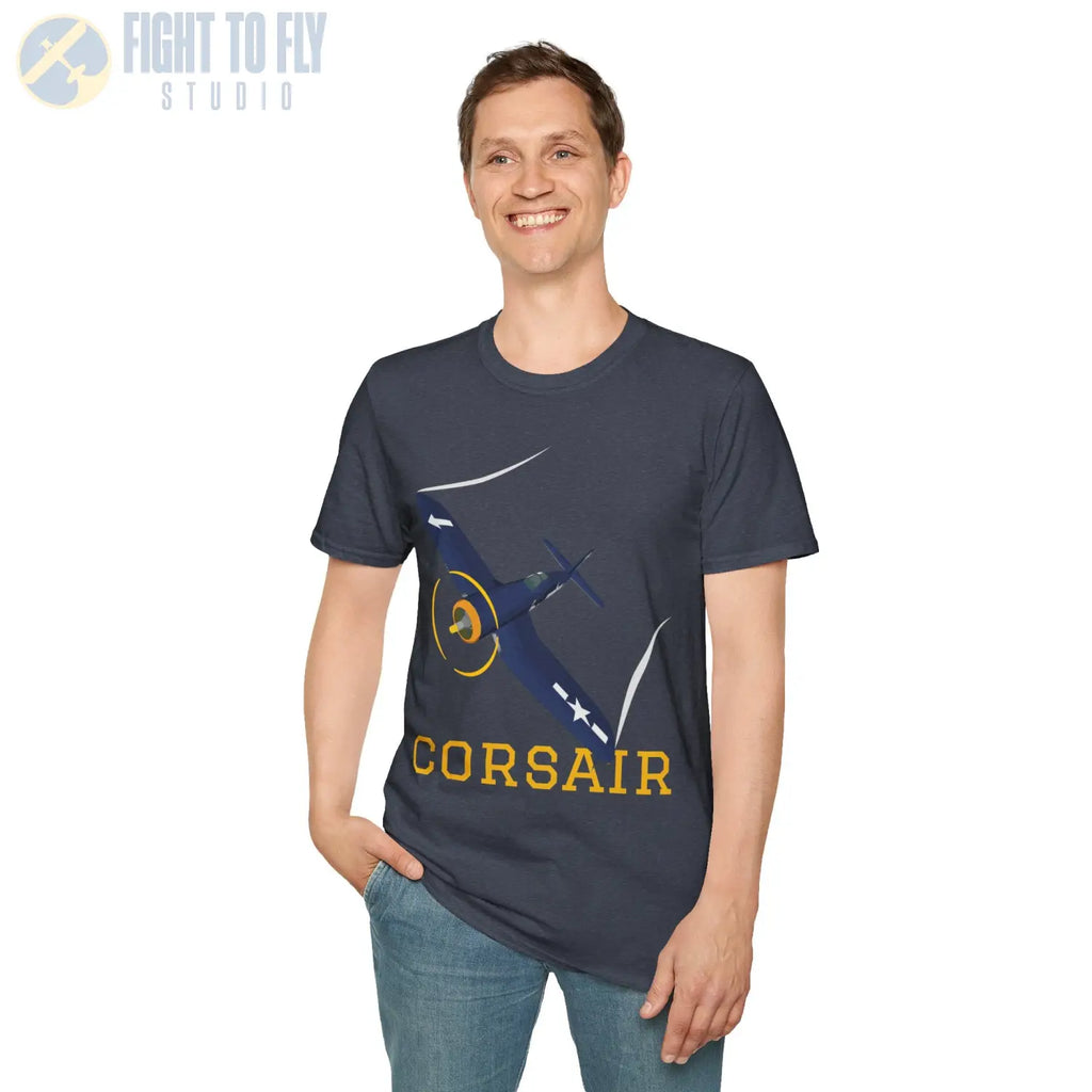 F4U Corsair Premium T-Shirt - Pilot gifts - WWII warbird t-shirt