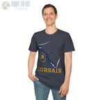 F4U Corsair Premium T-Shirt - Pilot gifts - WWII warbird t-shirt