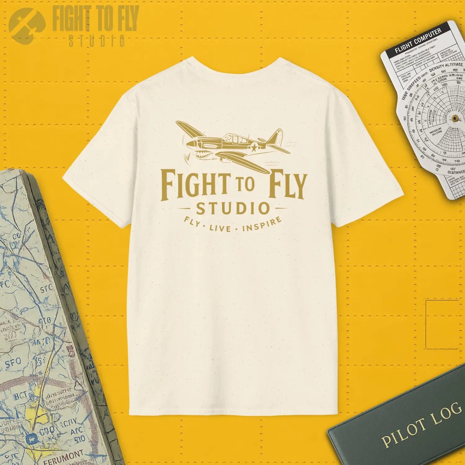 F4U Corsair Premium T-Shirt - Pilot gifts - WWII warbird t-shirt