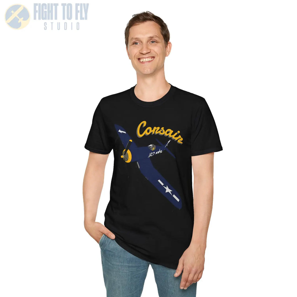 F4U Corsair Premium T-Shirt - Pilot gifts - WWII warbird t-shirt