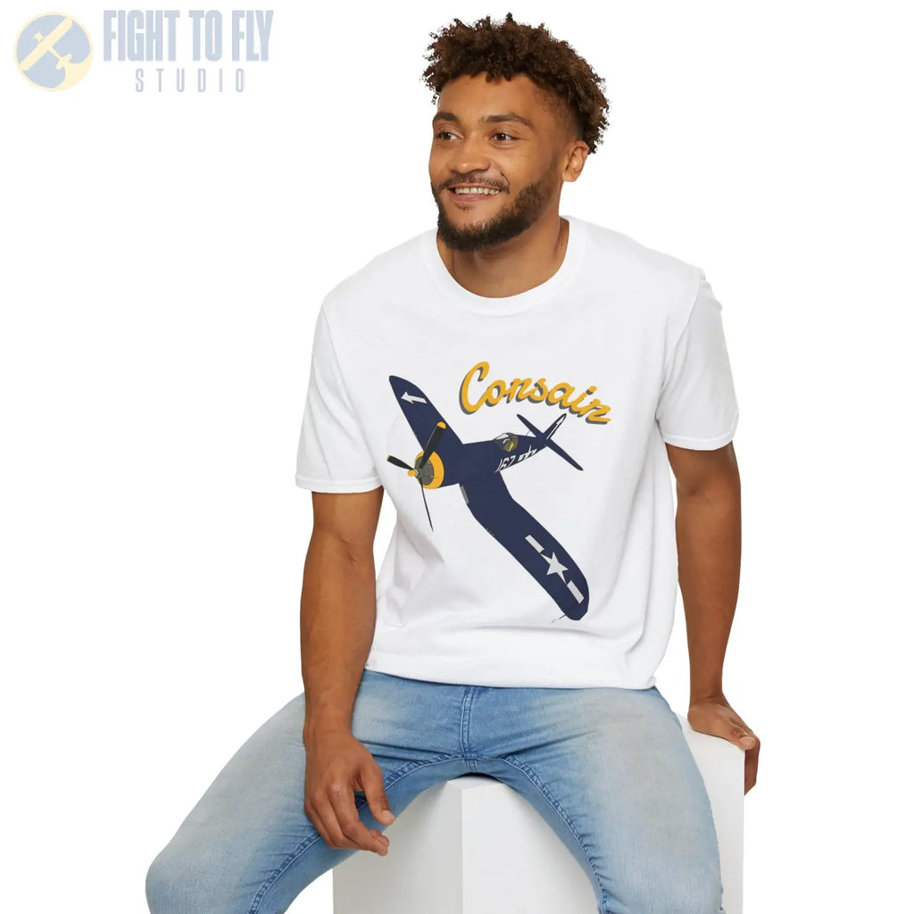 F4U Corsair Premium T-Shirt - Pilot gifts - WWII warbird t-shirt
