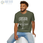 F4U Corsair - T-Shirt - Pilot gifts - WWII warbird t-shirt