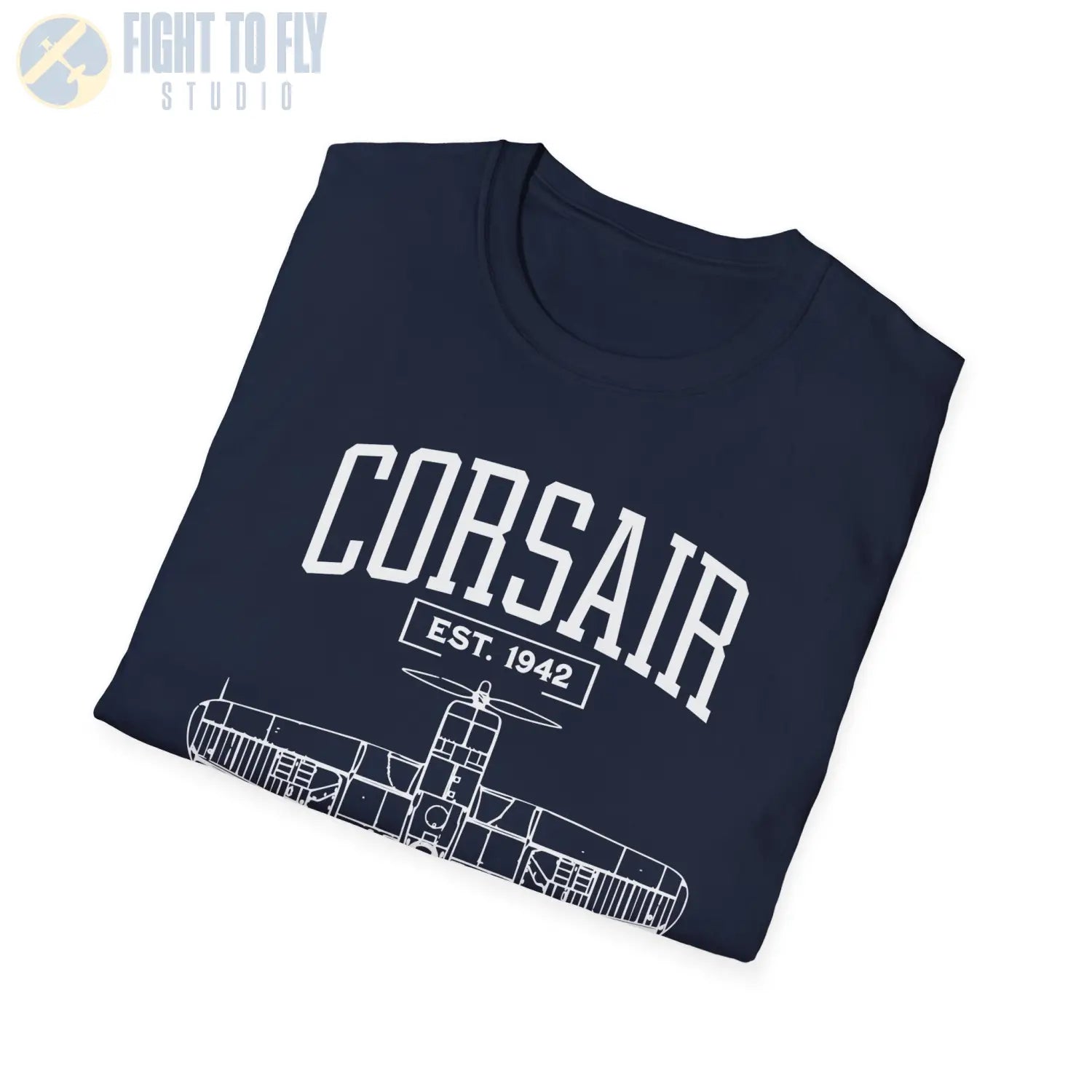 F4U Corsair - T-Shirt - Pilot gifts - WWII warbird t-shirt