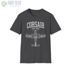 F4U Corsair - T-Shirt - Pilot gifts - WWII warbird t-shirt
