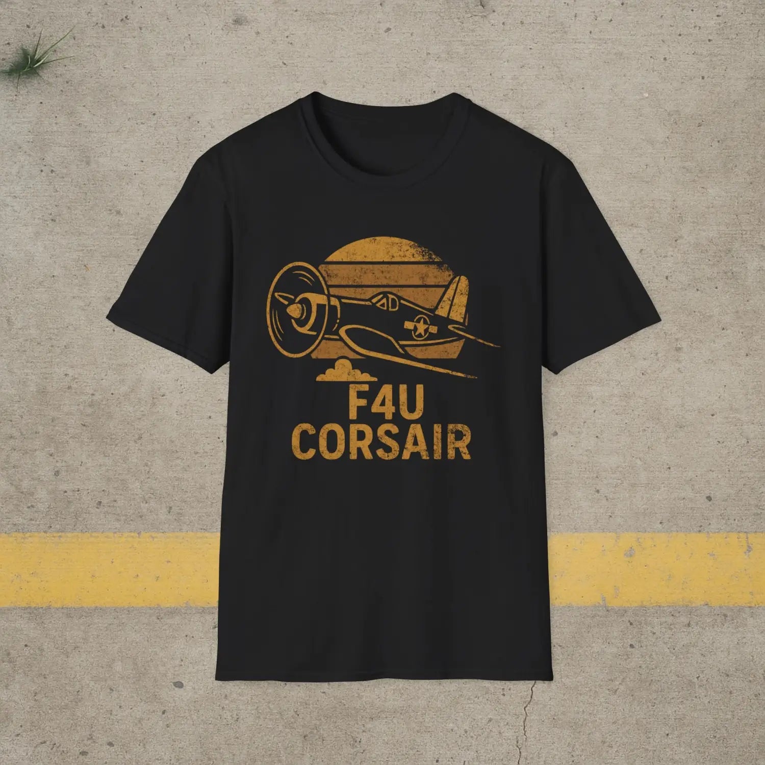 F4U Corsair “Retro Heritage” WWII T-Shirt - Pilot gifts - warbird t-shirt