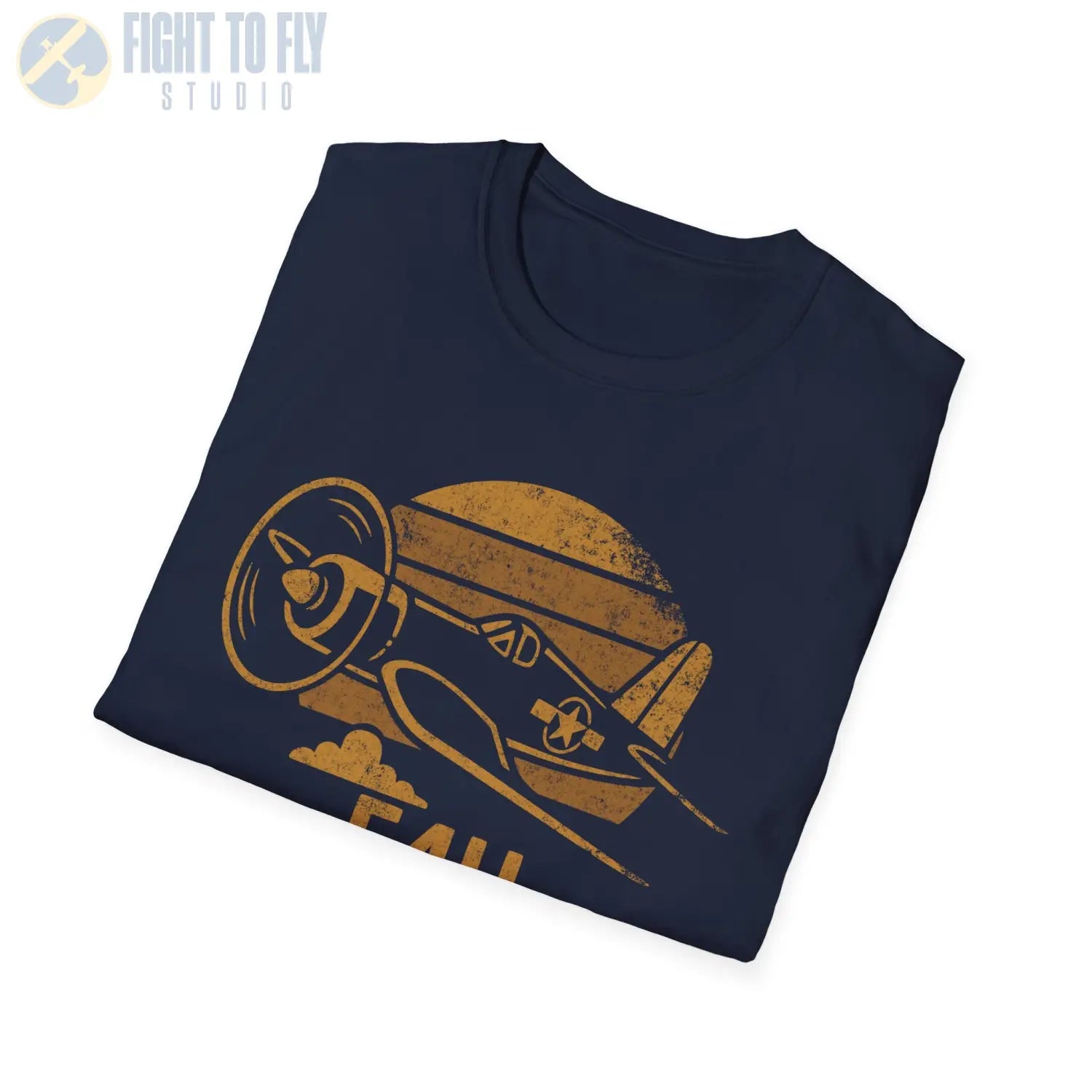 F4U Corsair “Retro Heritage” WWII T-Shirt - Pilot gifts - warbird t-shirt