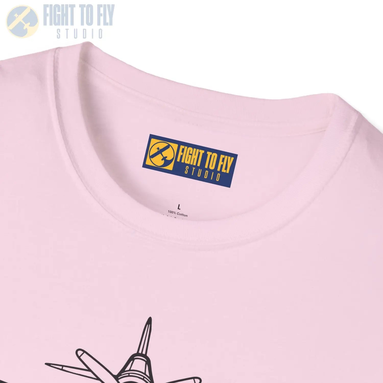F4U Corsair Front View T-Shirt - Pilot gifts - WWII warbird t-shirt