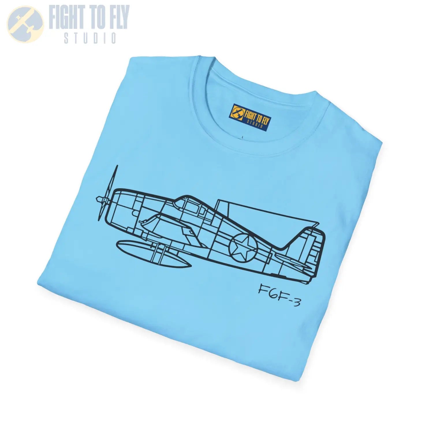 F6F-3 Hellcat T-Shirt - Pilot gifts - WWII warbird t-shirt