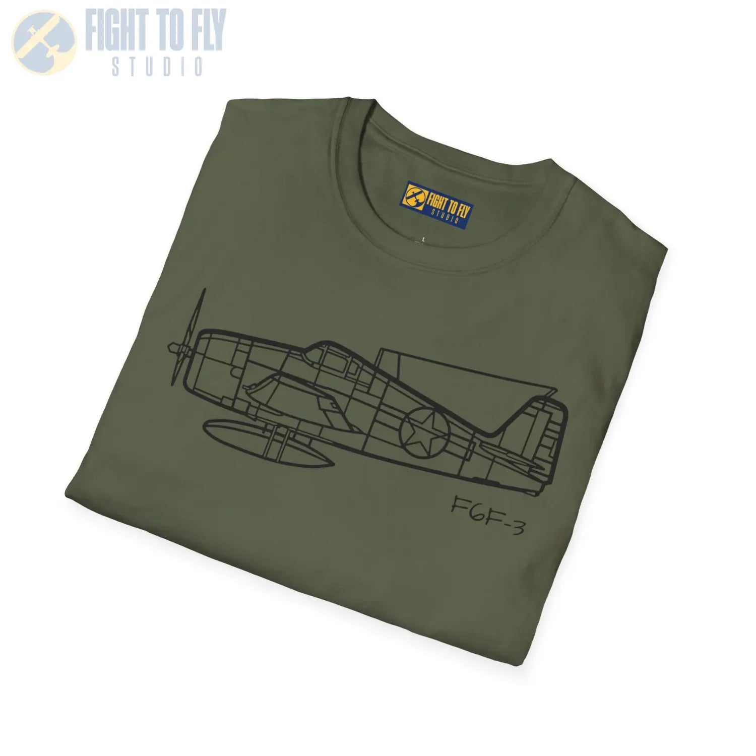 F6F-3 Hellcat T-Shirt - Pilot gifts - WWII warbird t-shirt
