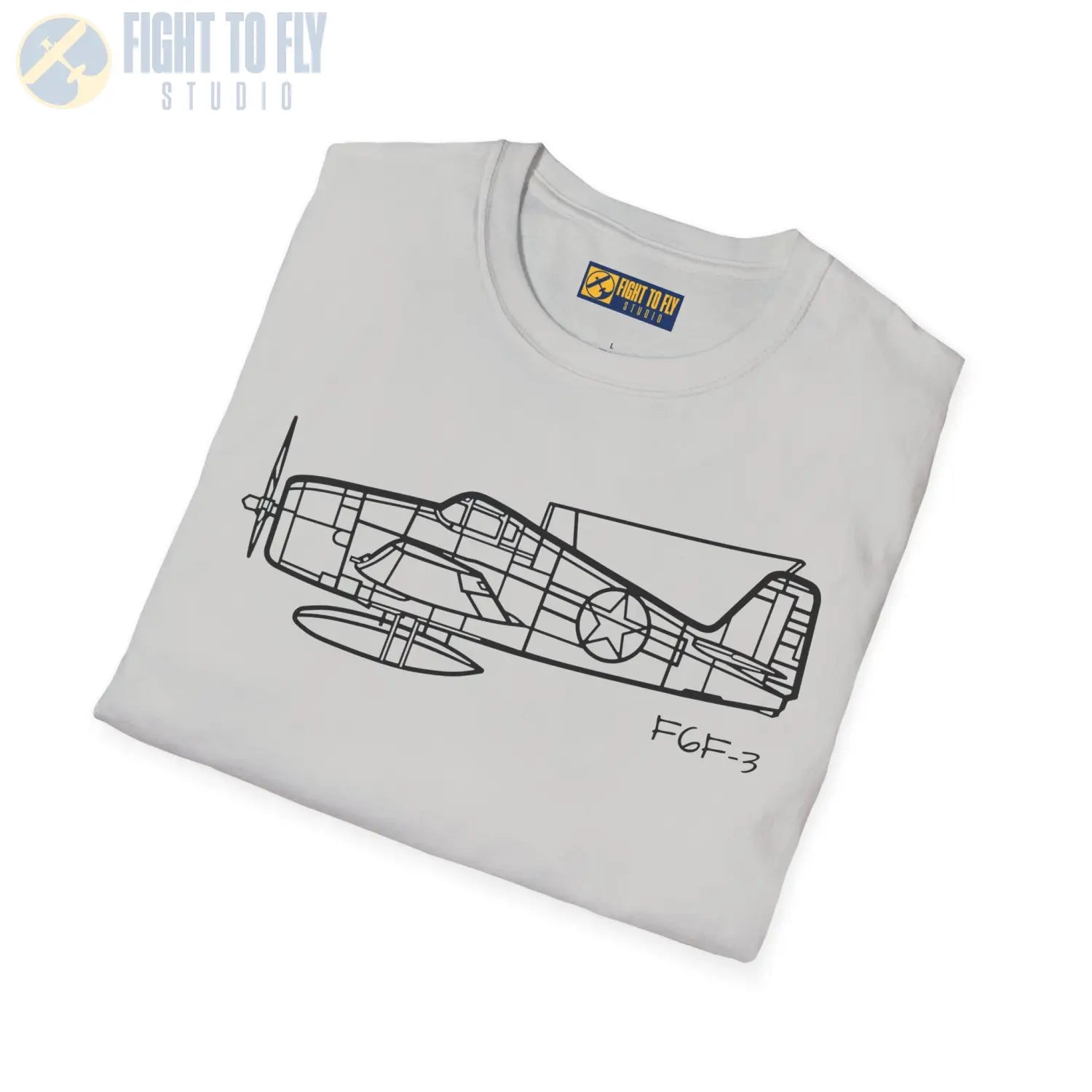 F6F-3 Hellcat T-Shirt - Pilot gifts - WWII warbird t-shirt