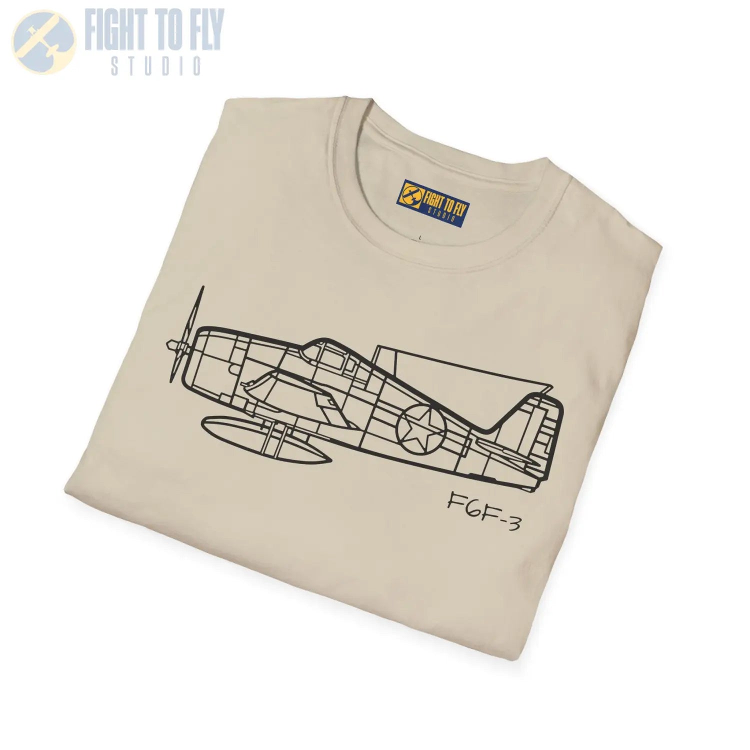 F6F-3 Hellcat T-Shirt - Pilot gifts - WWII warbird t-shirt
