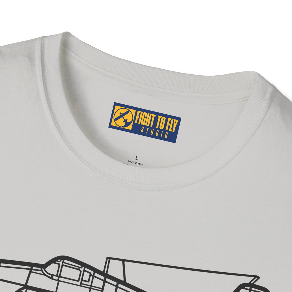 F6F-3 T-Shirt – Hellcat WWII Naval Fighter Aviation Tee - Pilot gifts - warbird t-shirt