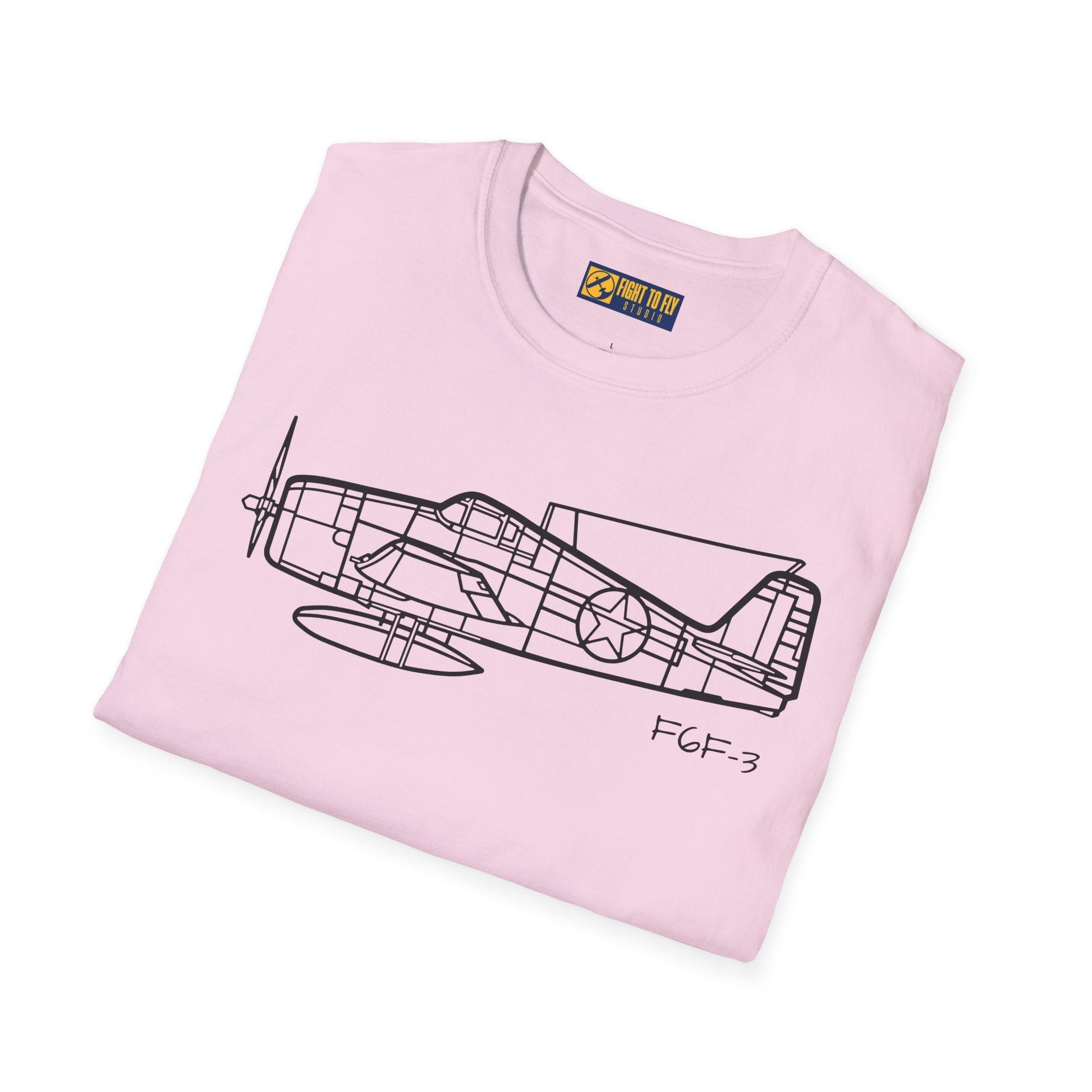 F6F-3 T-Shirt – Hellcat WWII Naval Fighter Aviation Tee - Pilot gifts - warbird t-shirt