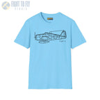 F6F-3 Hellcat T-Shirt - Pilot gifts - WWII warbird t-shirt